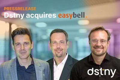 Dstny acquiert la société easybell en Allemagne
