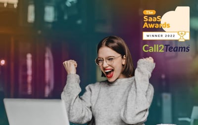 Call2Teams remporte les SaaS Awards 2022 ! - Dstny France